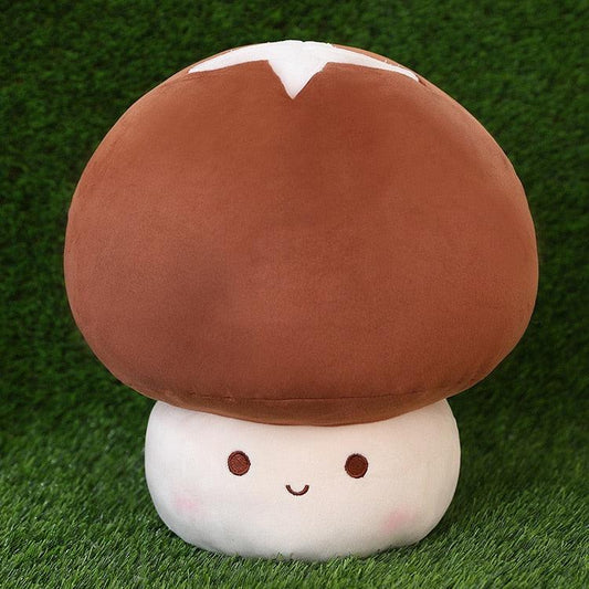 Peluche Champignon Brun