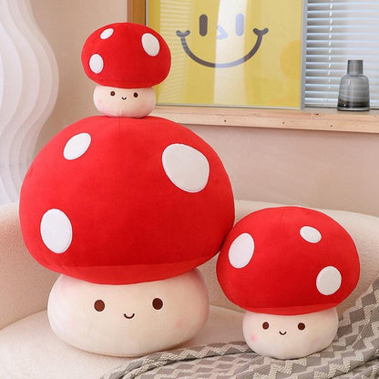 Peluche Champignon Rouge