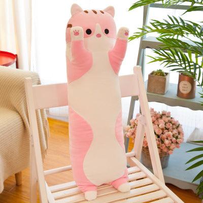 Peluche Chat Rose