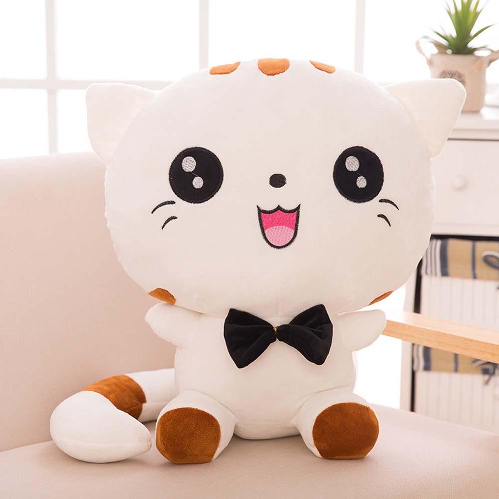 Peluche Chaton Kawaii Blanc