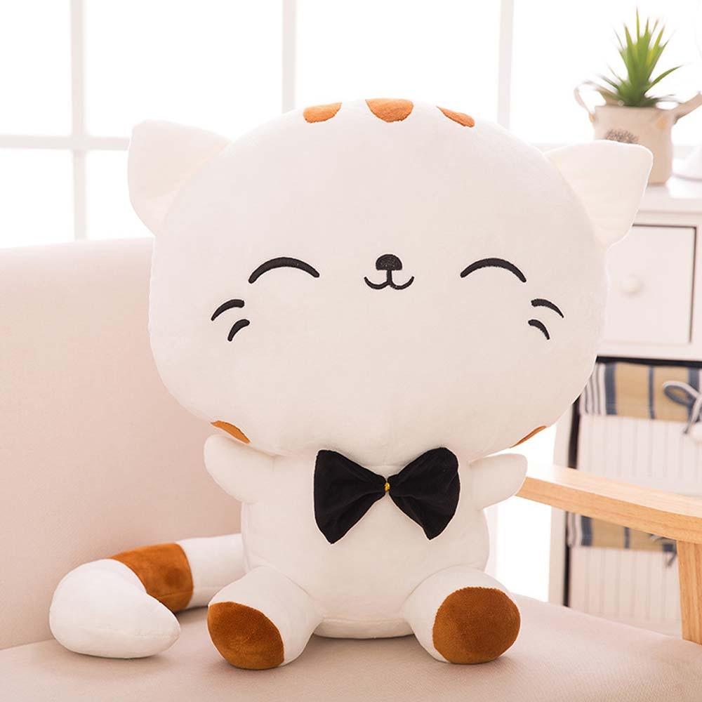 Peluche Chaton Kawaii Blanc