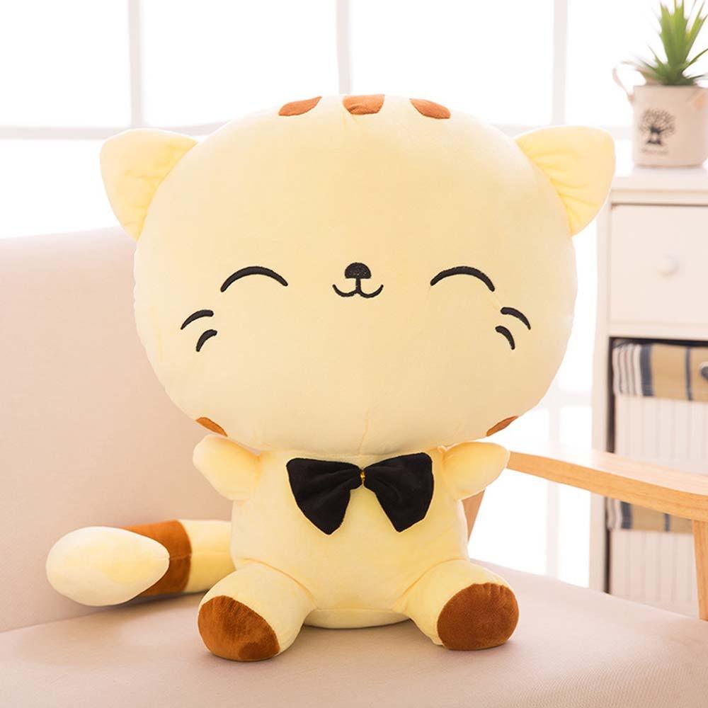 Peluche Chaton Kawaii Jaune