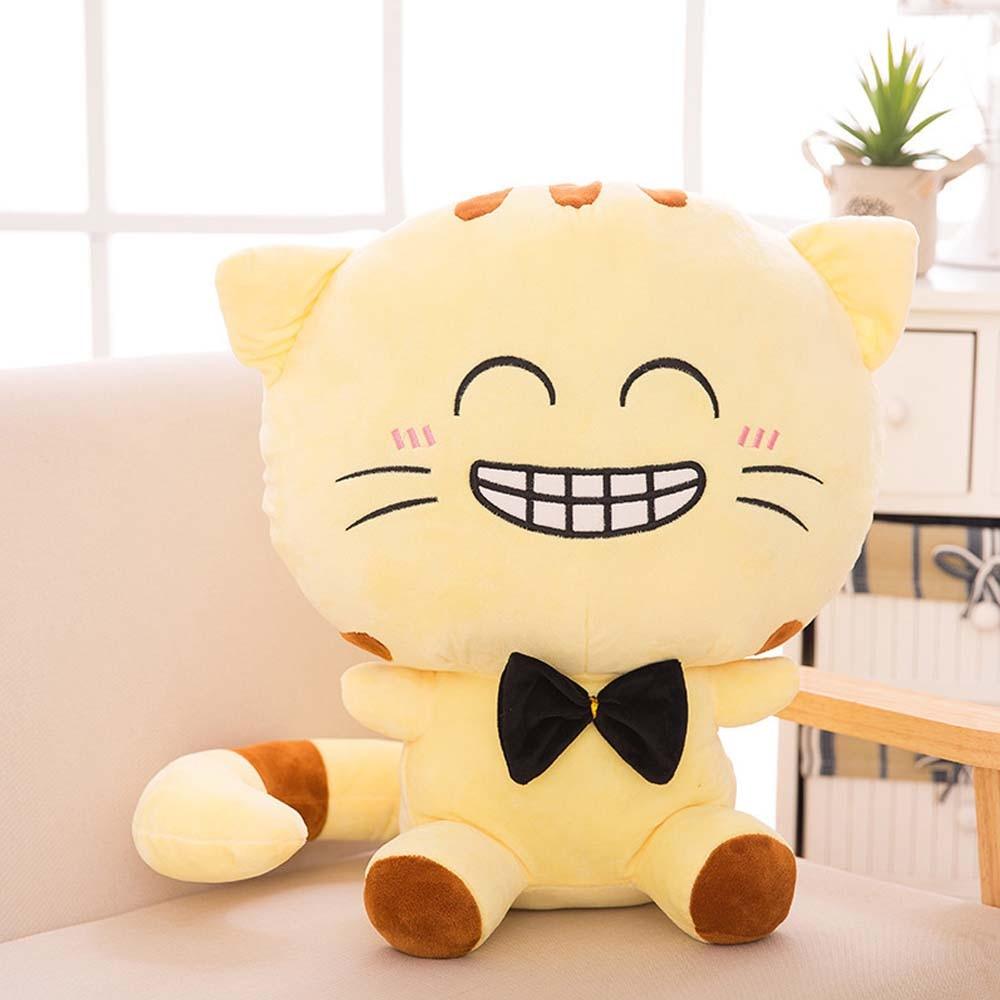 Peluche Chaton Kawaii Jaune