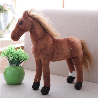 Peluche Cheval Brun