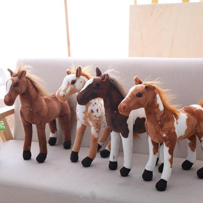 Peluche Cheval Brun