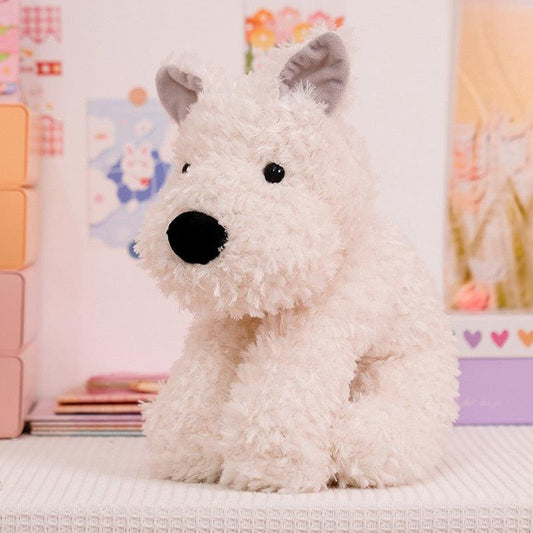 White Dog Plush