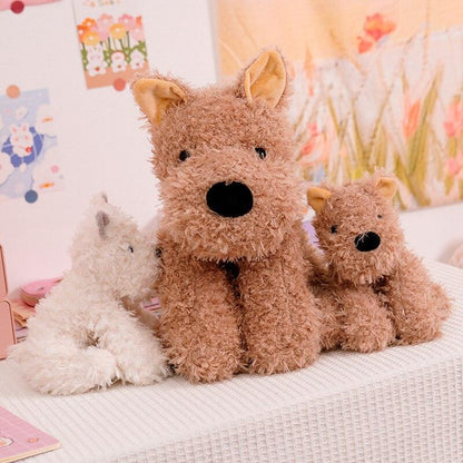 Peluche Chien Brun