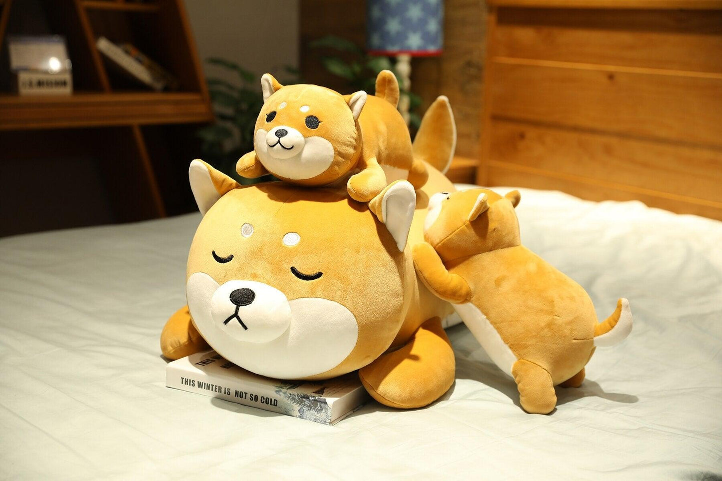 Peluche Chien Shiba Inu