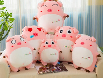 Big Eyes Pig Plush