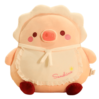 Sitting Pig Plush