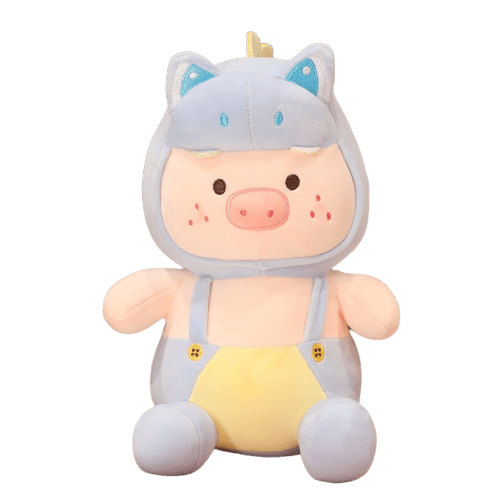 Blue Pig Soft Toy