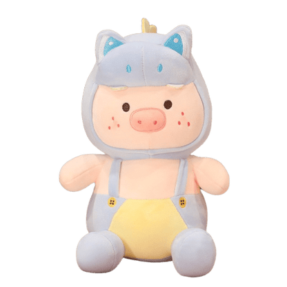 Blue Pig Soft Toy