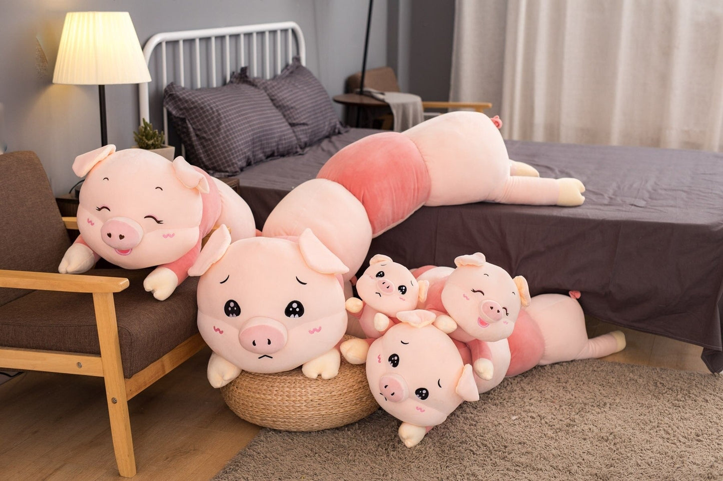 Caterpillar Pig Plush