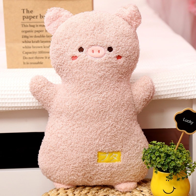 Plush Pig Pillow