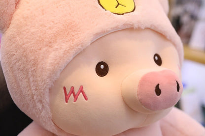 Purple Pig Plush