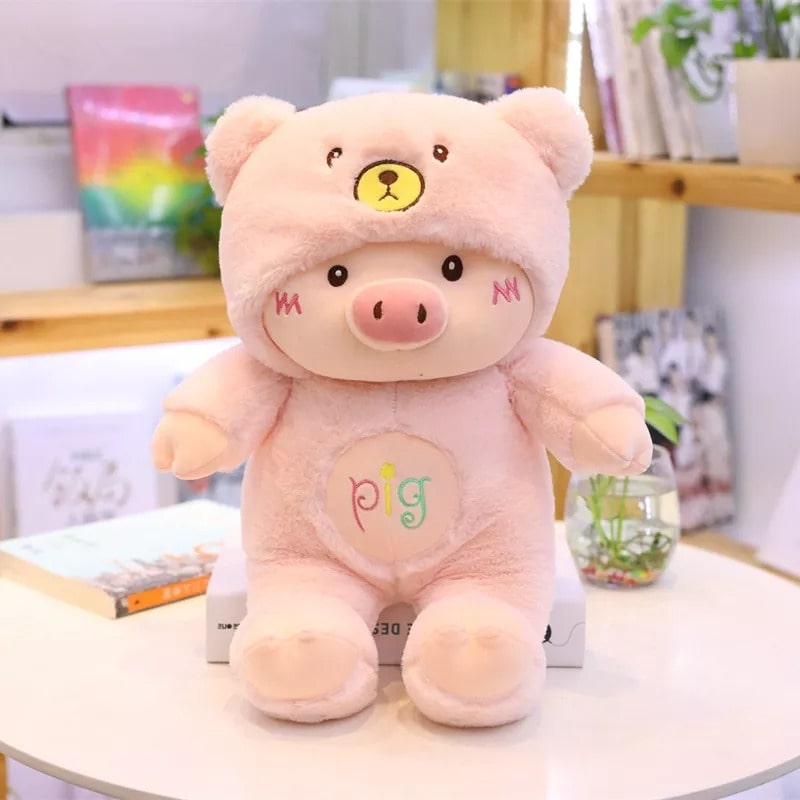 Purple Pig Plush