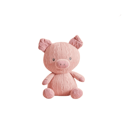 Knitted Pig Plush