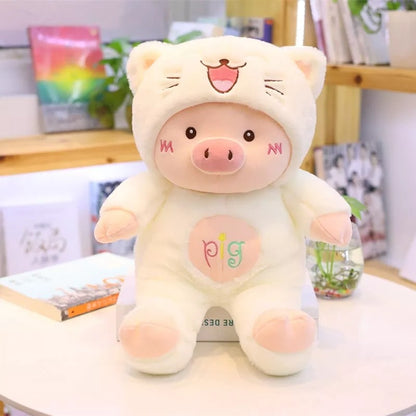 Purple Pig Plush