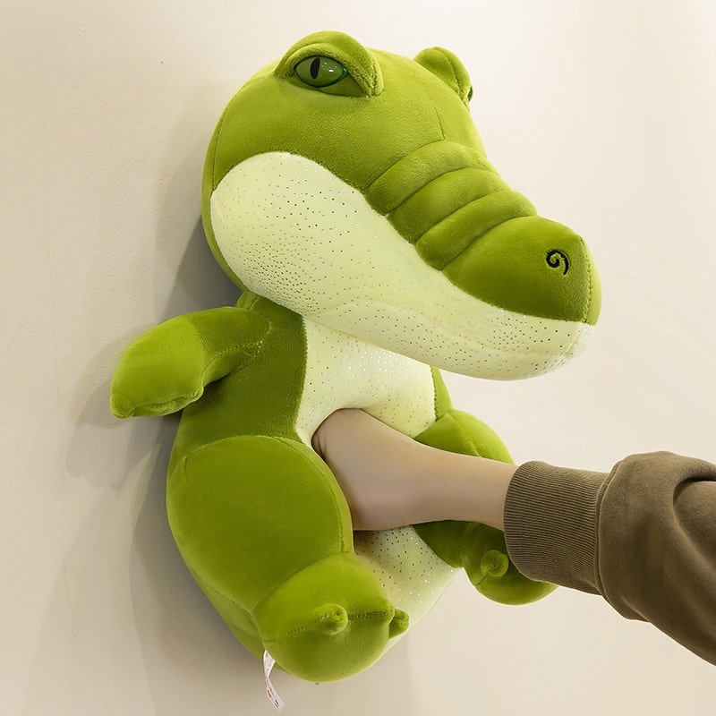 Peluche Crocodile Assis