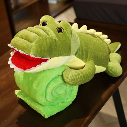 Peluche Crocodile Ecaille