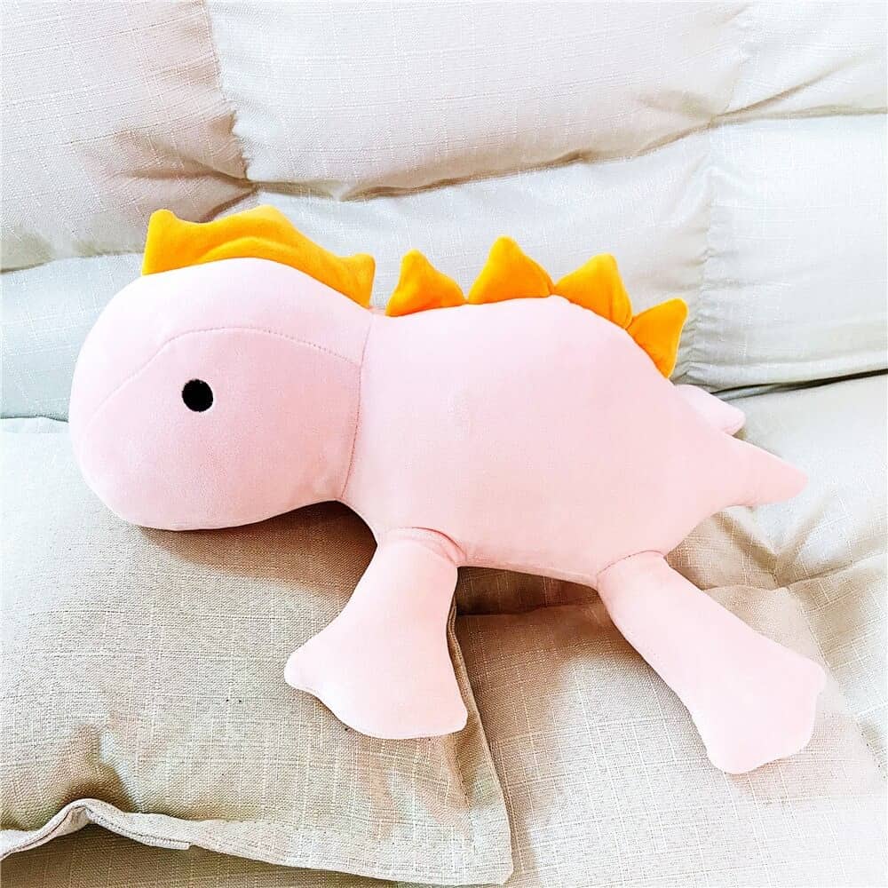 Cute Pink Dinosaur Plush