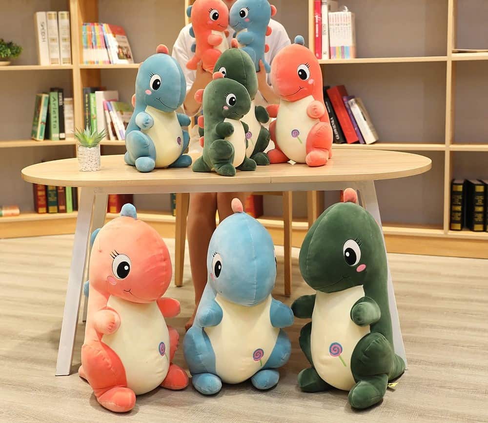 Blue Baby Dinosaur Plush