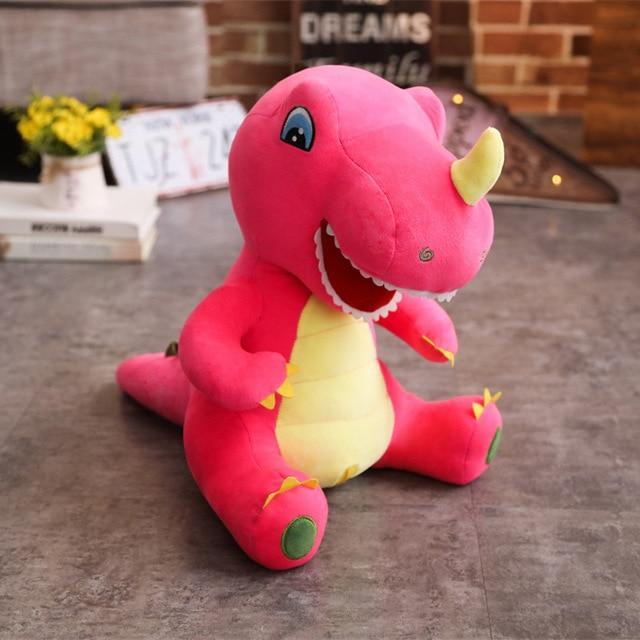 Cute Pink Dinosaur Plush Toy