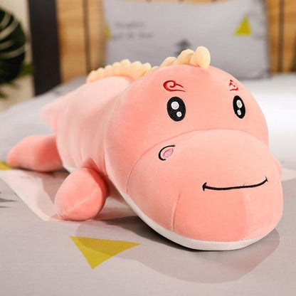 Peluche Dinosaure Couché Coussin