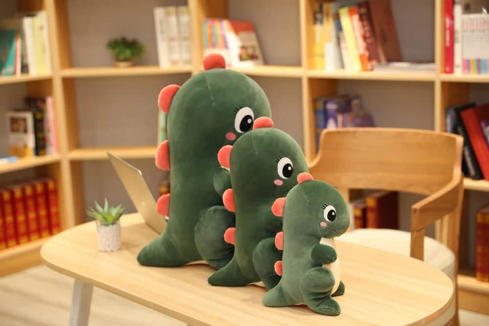 Green Baby Dinosaur Plush