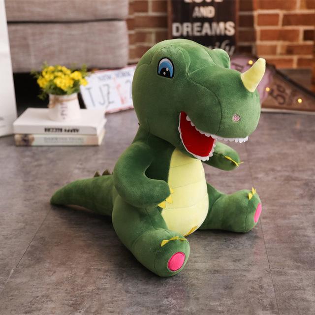 Green T-rex Dinosaur Plush