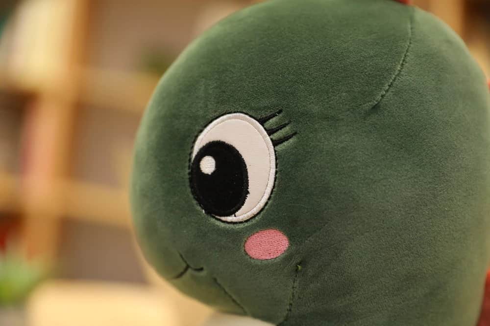 Green Baby Dinosaur Plush