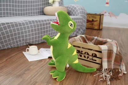 Green T-Rex Dinosaur Plush