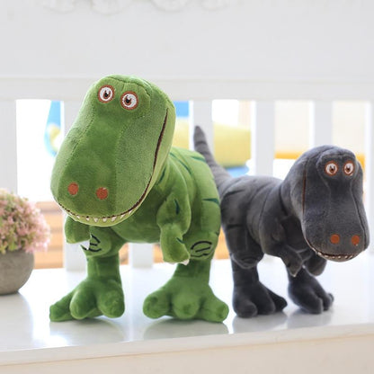 Green Tyrannosaurus Dinosaur Soft Toy