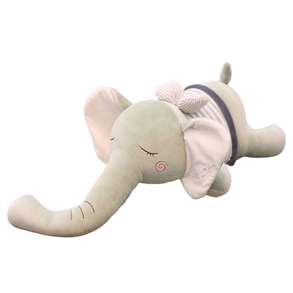 Peluche Éléphant Bonne Nuit Vert