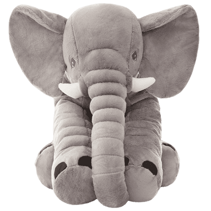 Peluche Éléphant Long Nez Gris