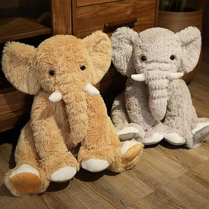 Brown Elephant Plush 