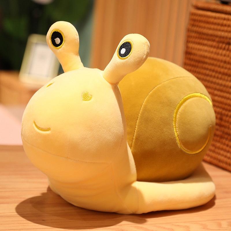 Peluche Escargot Jaune