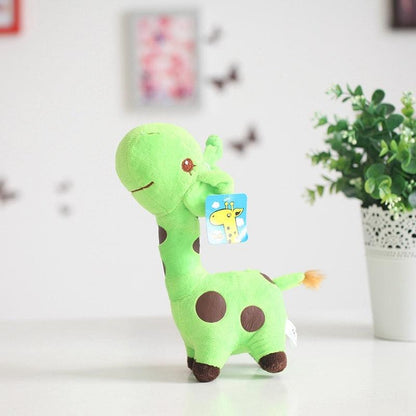 Peluche Girafe Verte Mignonne