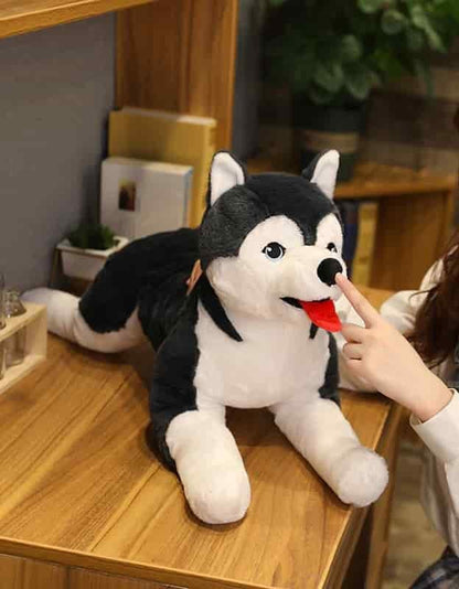 Giant Husky Dog Plush