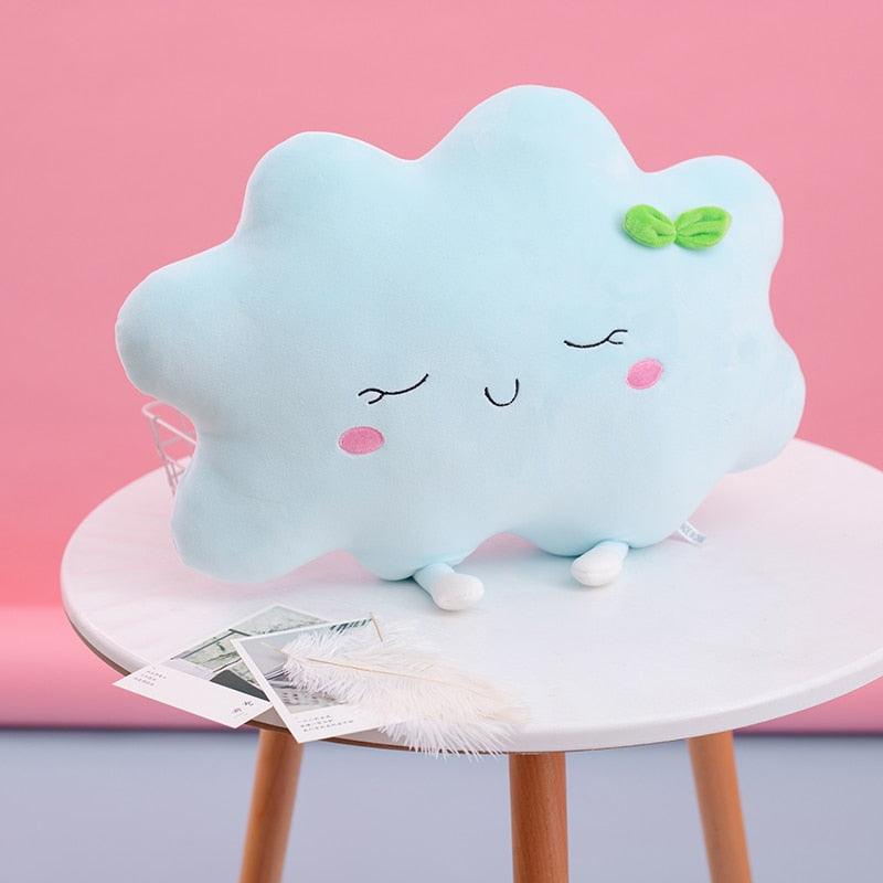 Peluche Kawaii Nuage Bleu