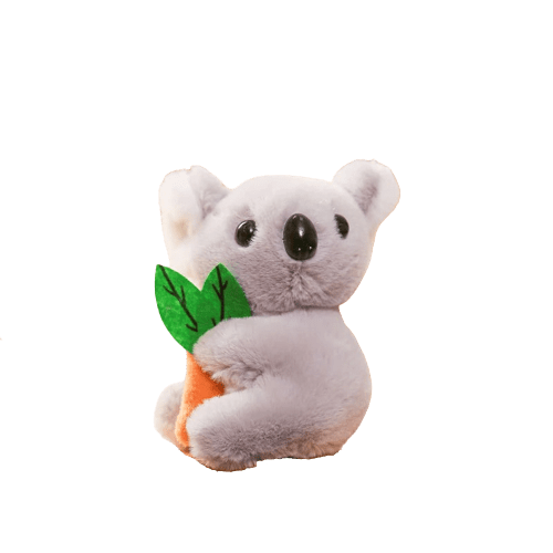 Peluche Koala Avec Eucalyptus