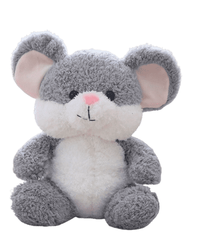 Sitting Gray Koala Plush 