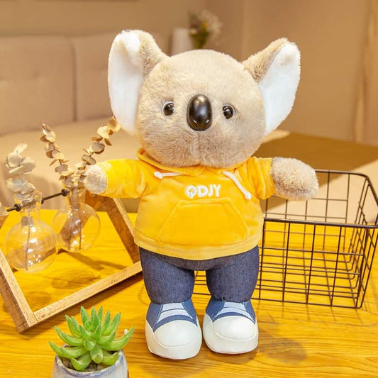 Peluche Koala Sweat Jaune