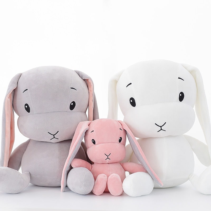 Gray Rabbit Plush