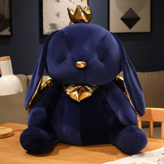 Dark Blue Rabbit Plush