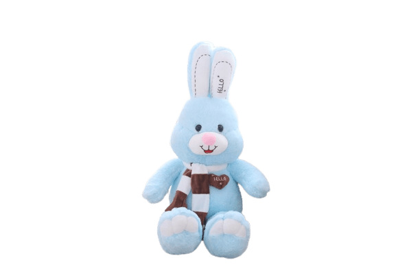 Peluche Lapin Bleu