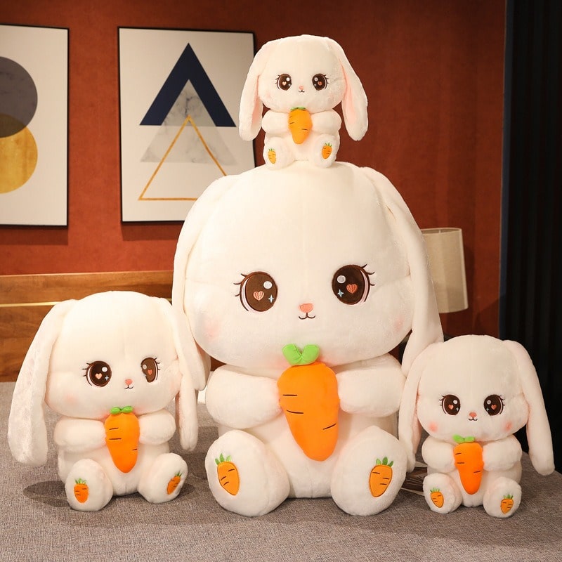 Carrot Rabbit Soft Toy