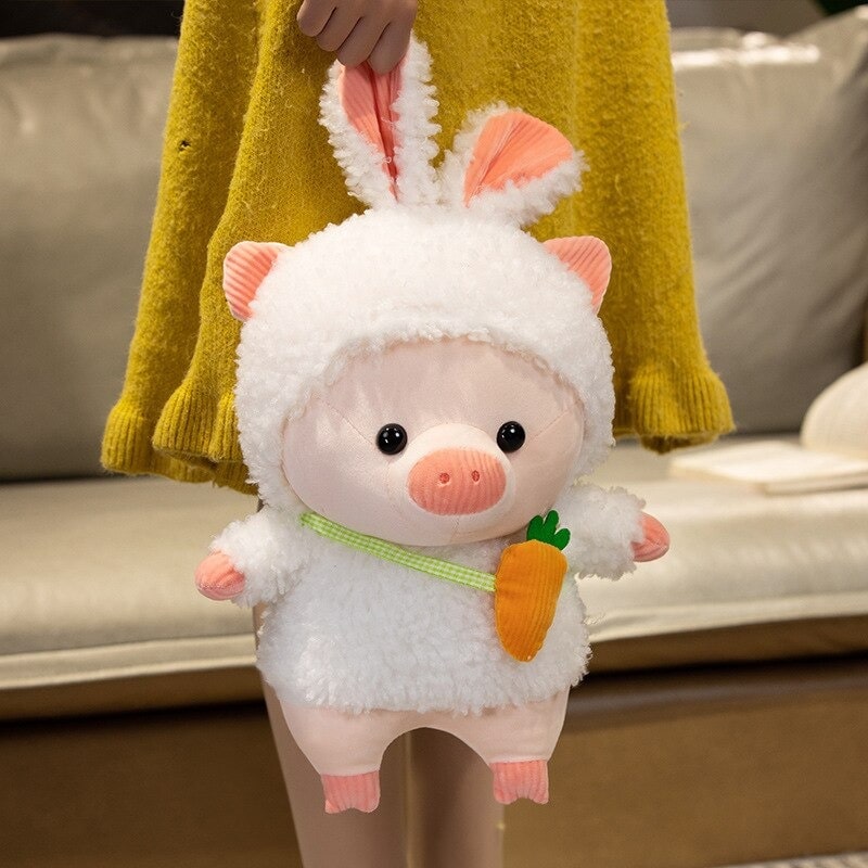 Plush Rabbit Pig Carrot