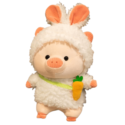 Plush Rabbit Pig Carrot