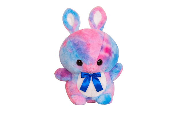 Multicolored Rabbit Plush